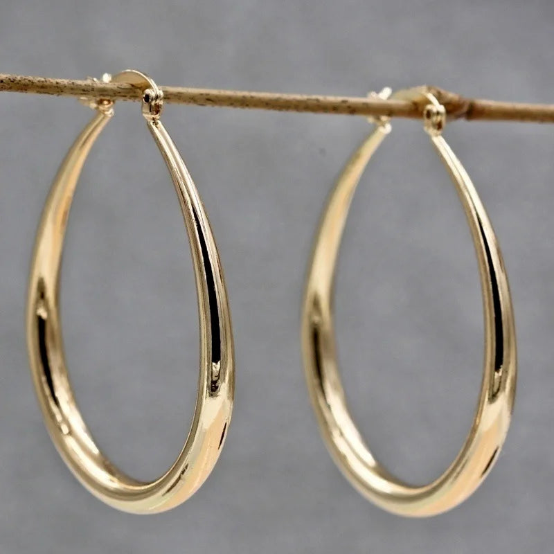 Y2K Classic Hoop Earrings