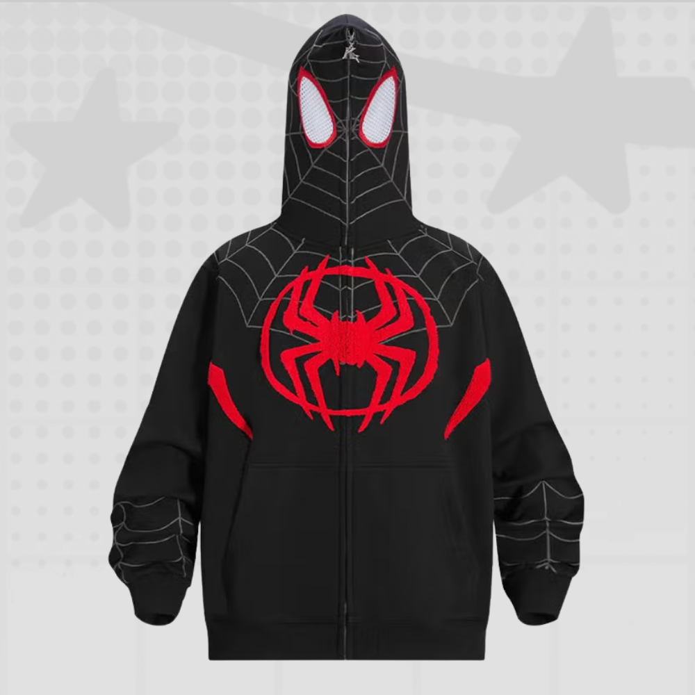 Spider Y2K Full Zip Hoodie