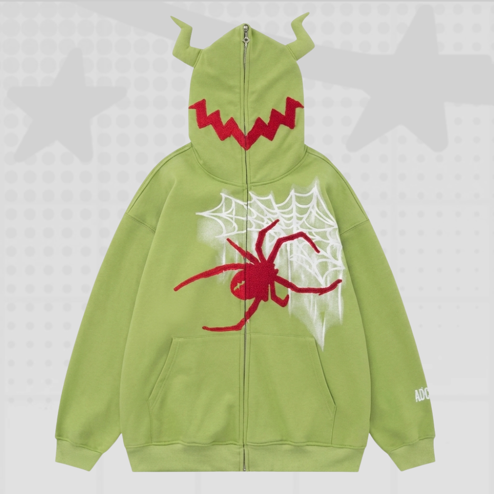 Spider Demon Full Zip Hoodie