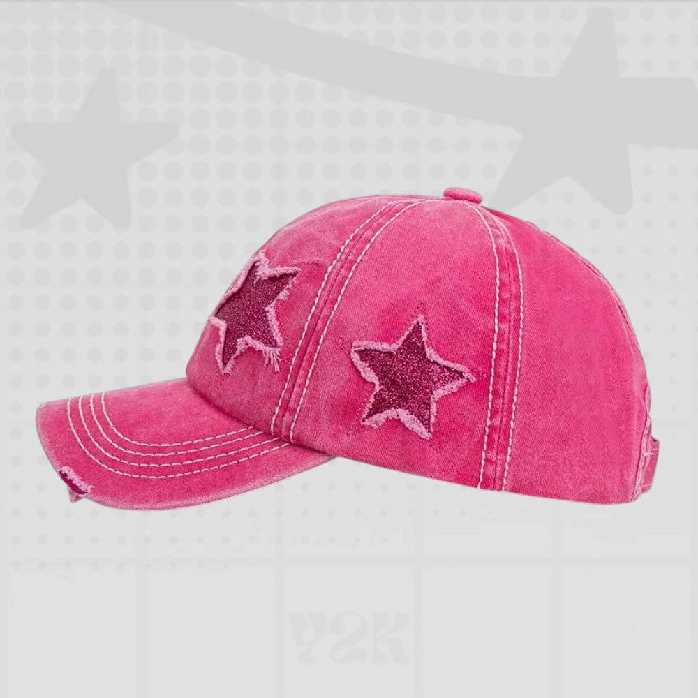 Star Y2K Denim Hats