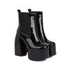 Black Y2K Heel Boots