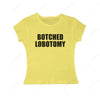 Botched Lobotomy Y2K Tshirt