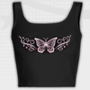 Butterfly Y2K Cropped Tank Top