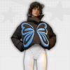 Butterfly Y2K Puffer Jacket