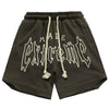 Deep Brown Y2K Shorts