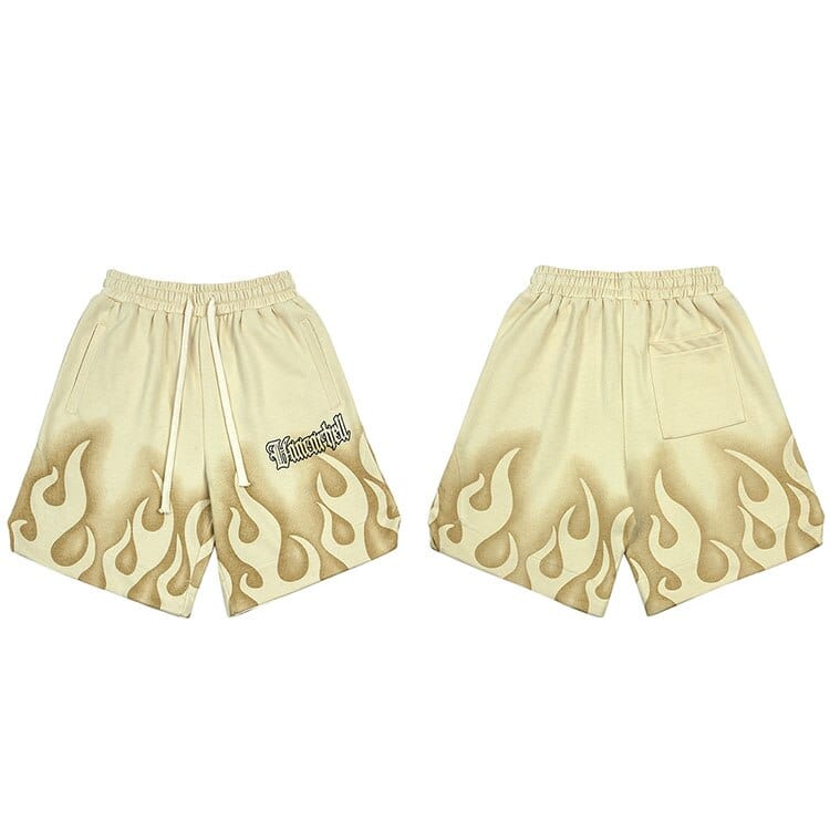 Flame Y2K Shorts