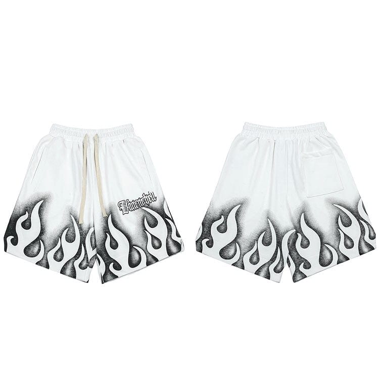 Flame Y2K Shorts