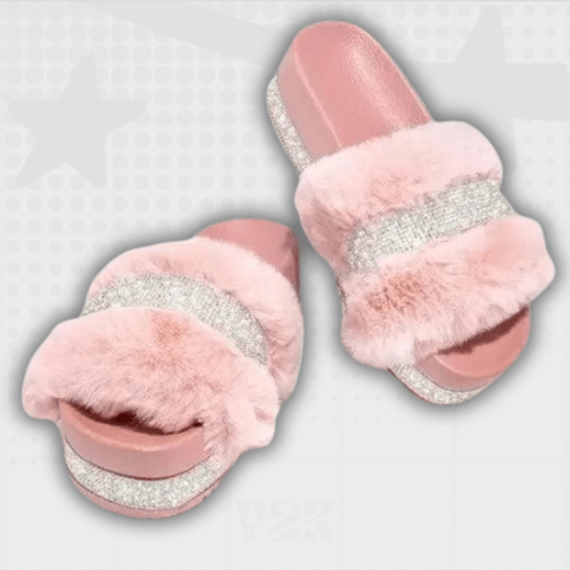 Fluffy Y2K Slippers