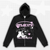 Full Zip Up Hoodie Over Face Y2K