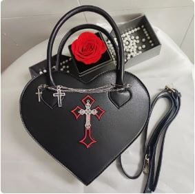 Gothic Punk Purse Bag Y2K