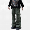 Green Y2K Cargo Pants