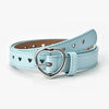 Heart Buckle Leather Y2K Belt