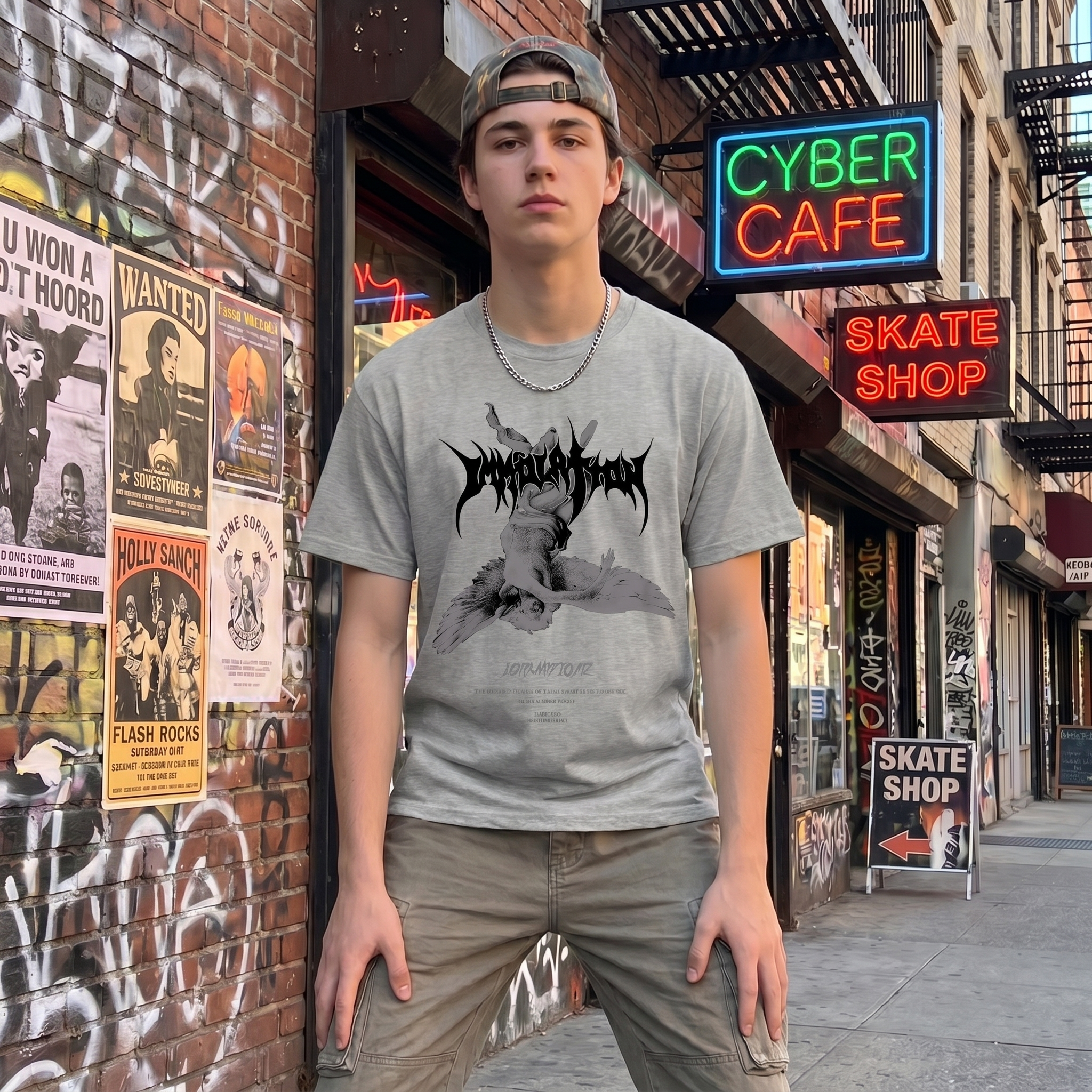 Y2K Oversized T shirt