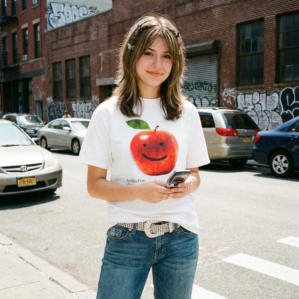 Printed Y2K Vintage Shirt