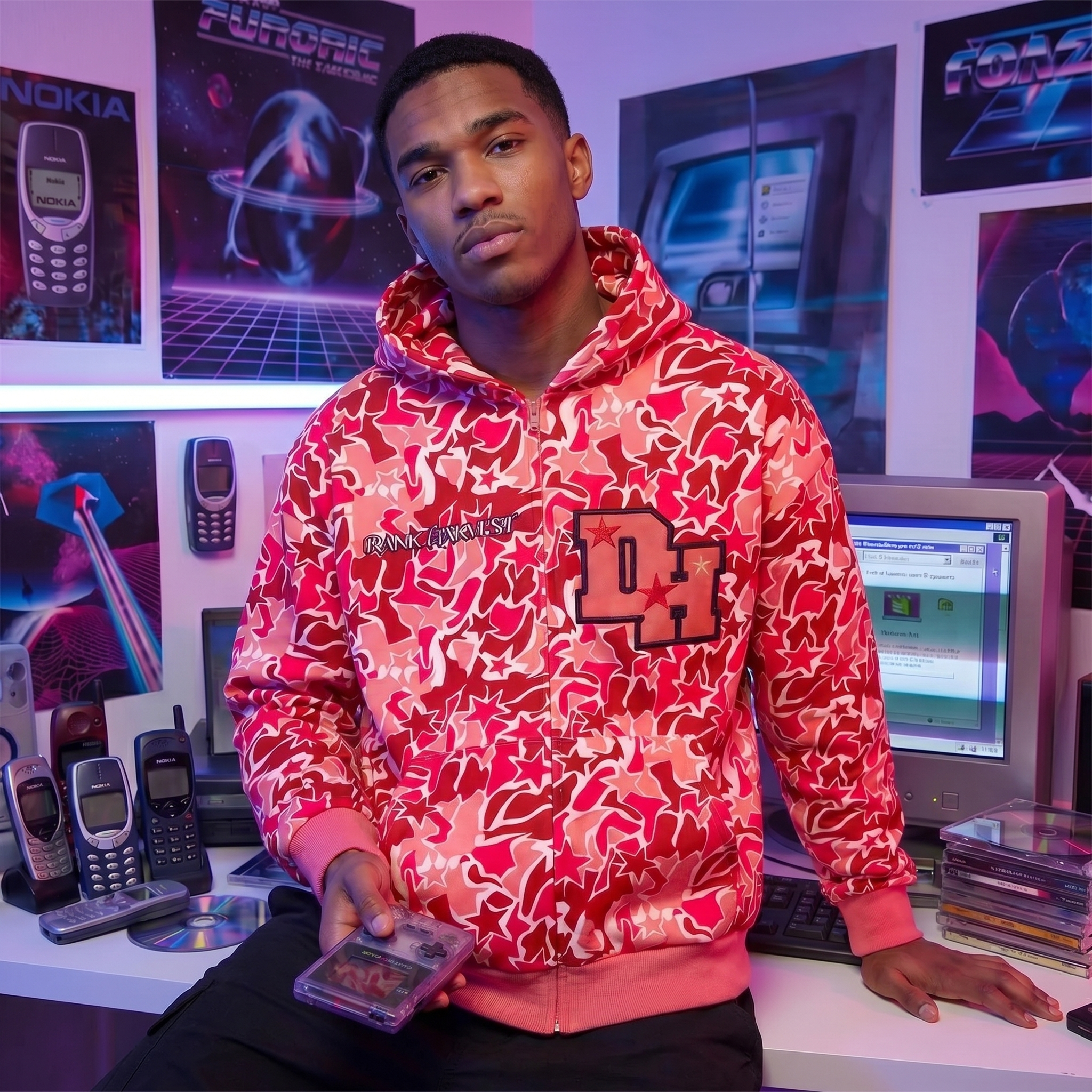 Y2K Demon Star Hoodie