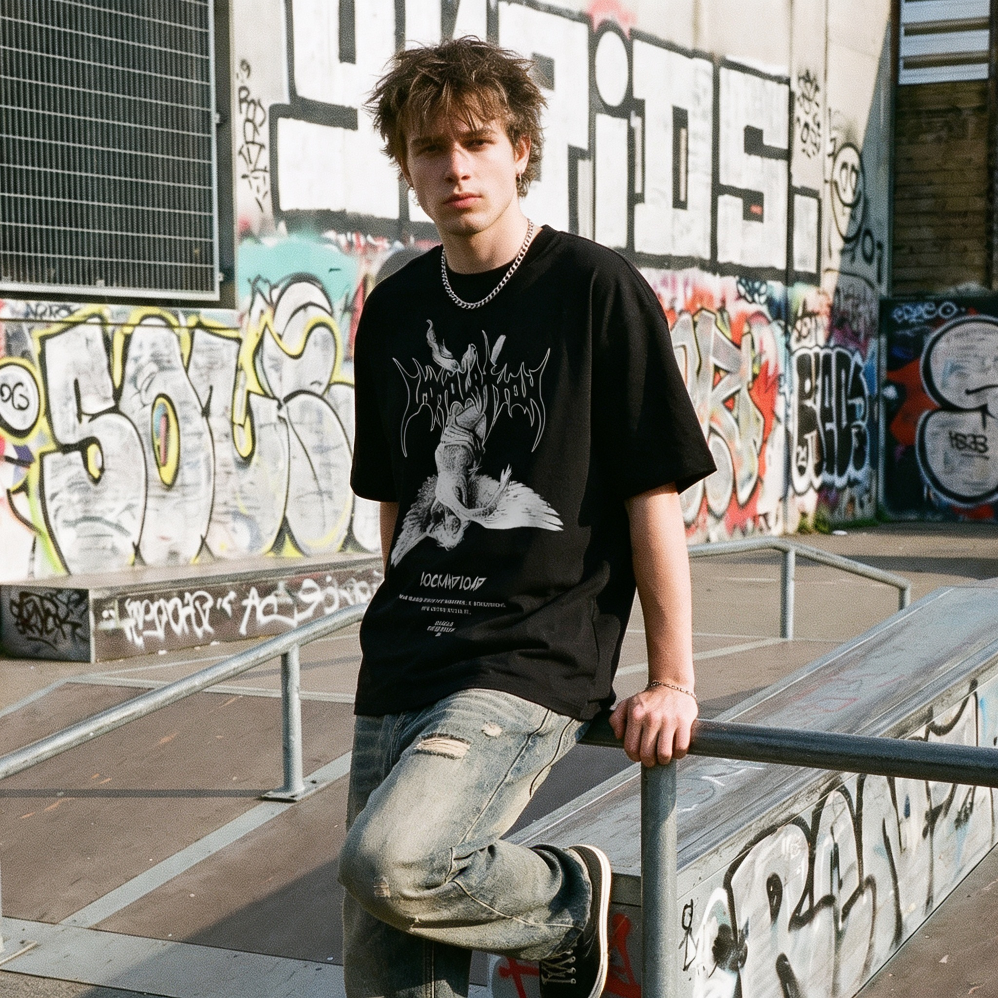 Y2K Oversized T shirt