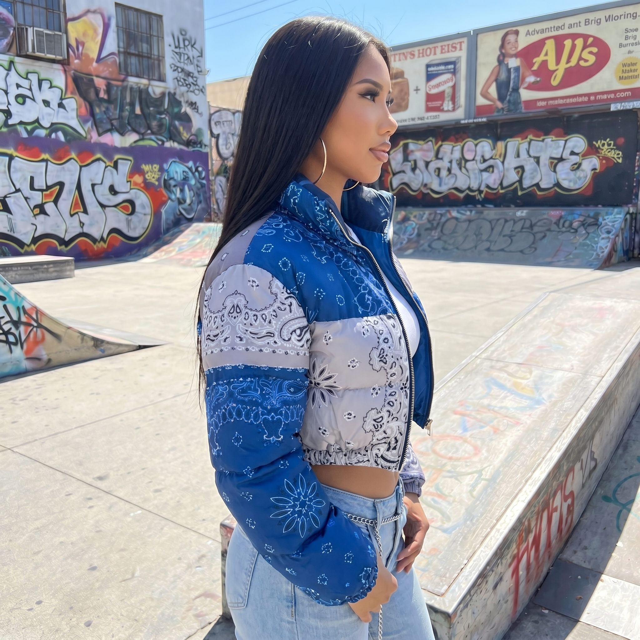Puffer Y2K Cropped Jacket