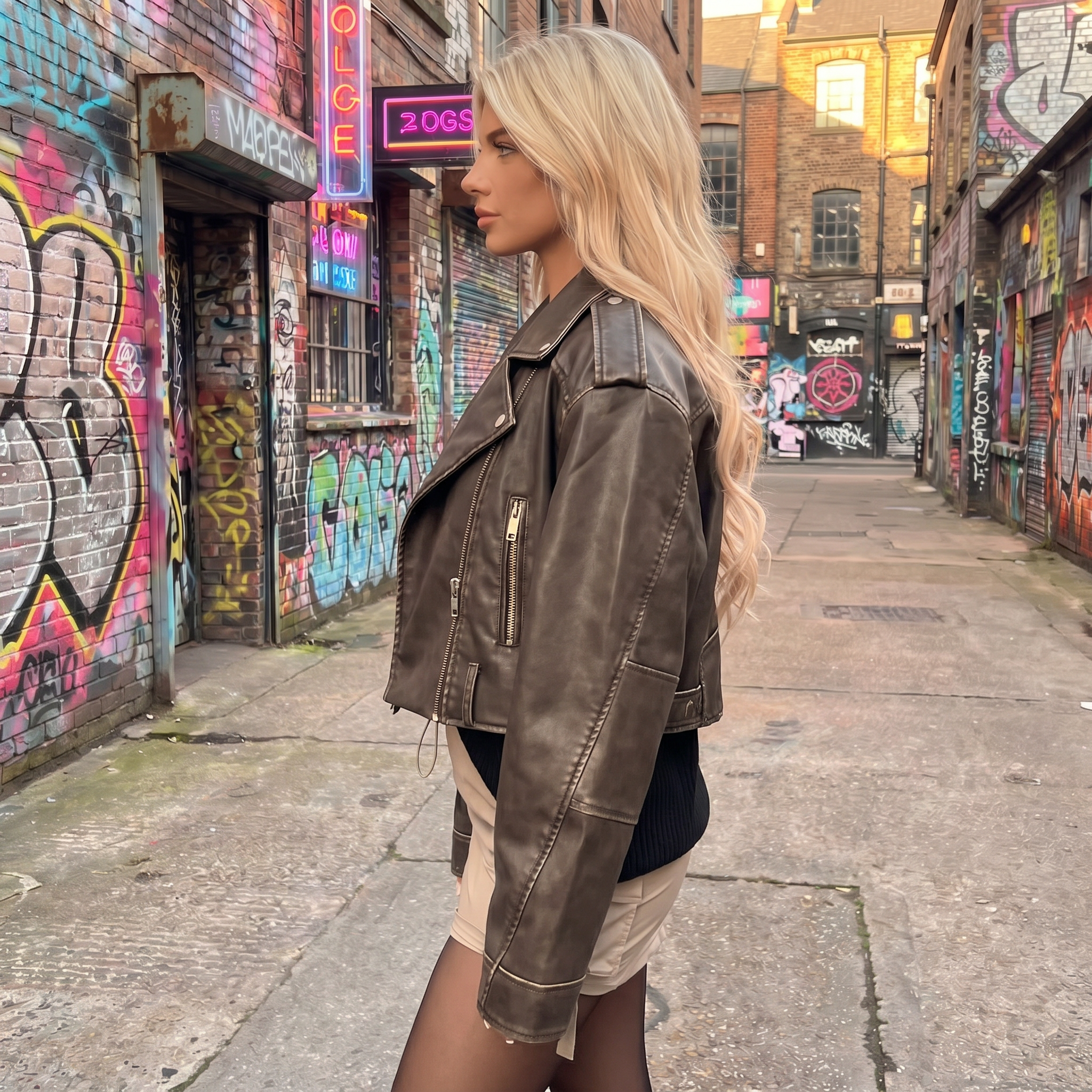 Women's Leather Jacket
