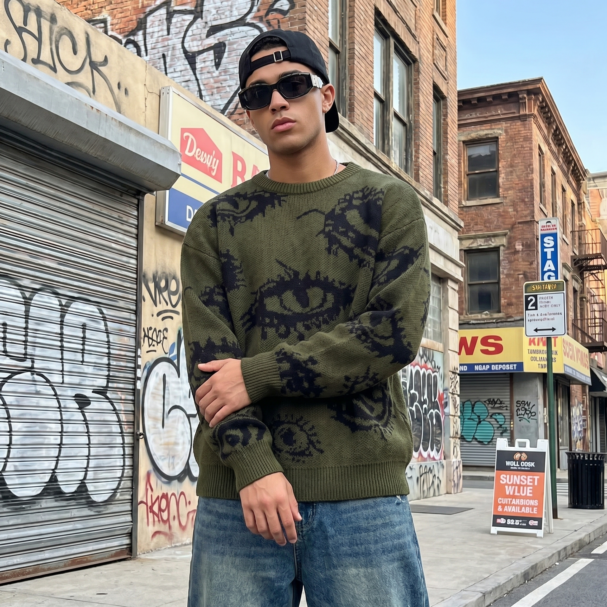 Y2K Grunge Sweater