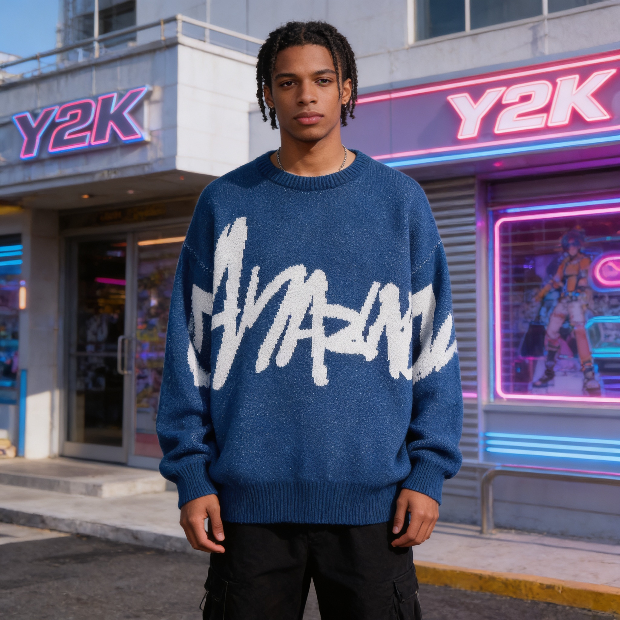 Knitted Y2K Sweater