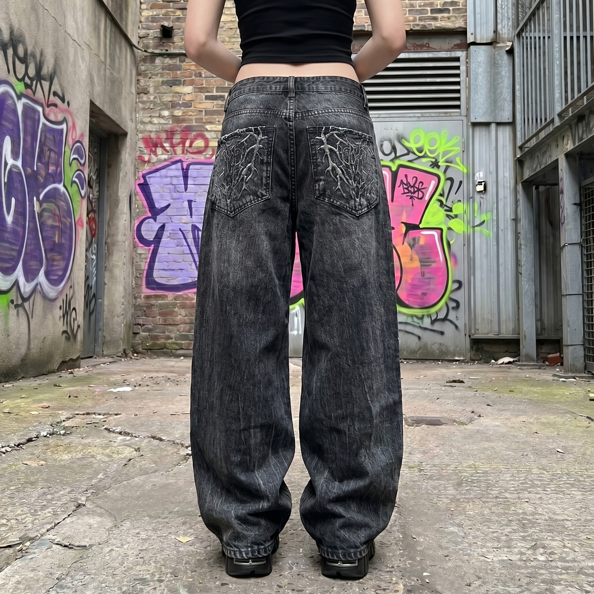 Y2K Vintage Baggy Jeans