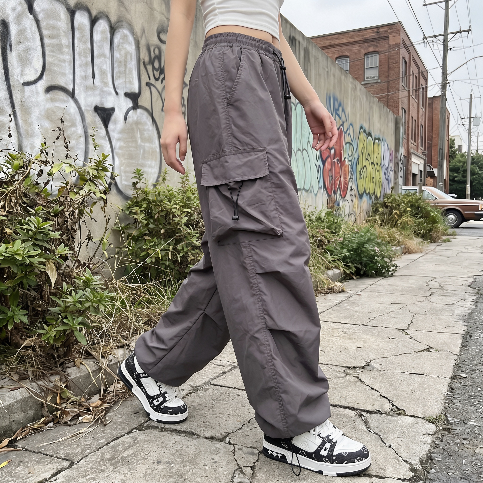 Vintage Cargo Pants Womens