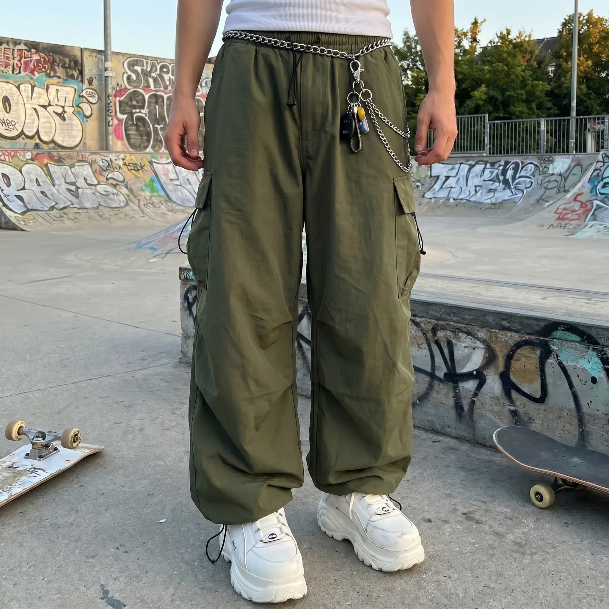 Y2K Summer Pants for Men