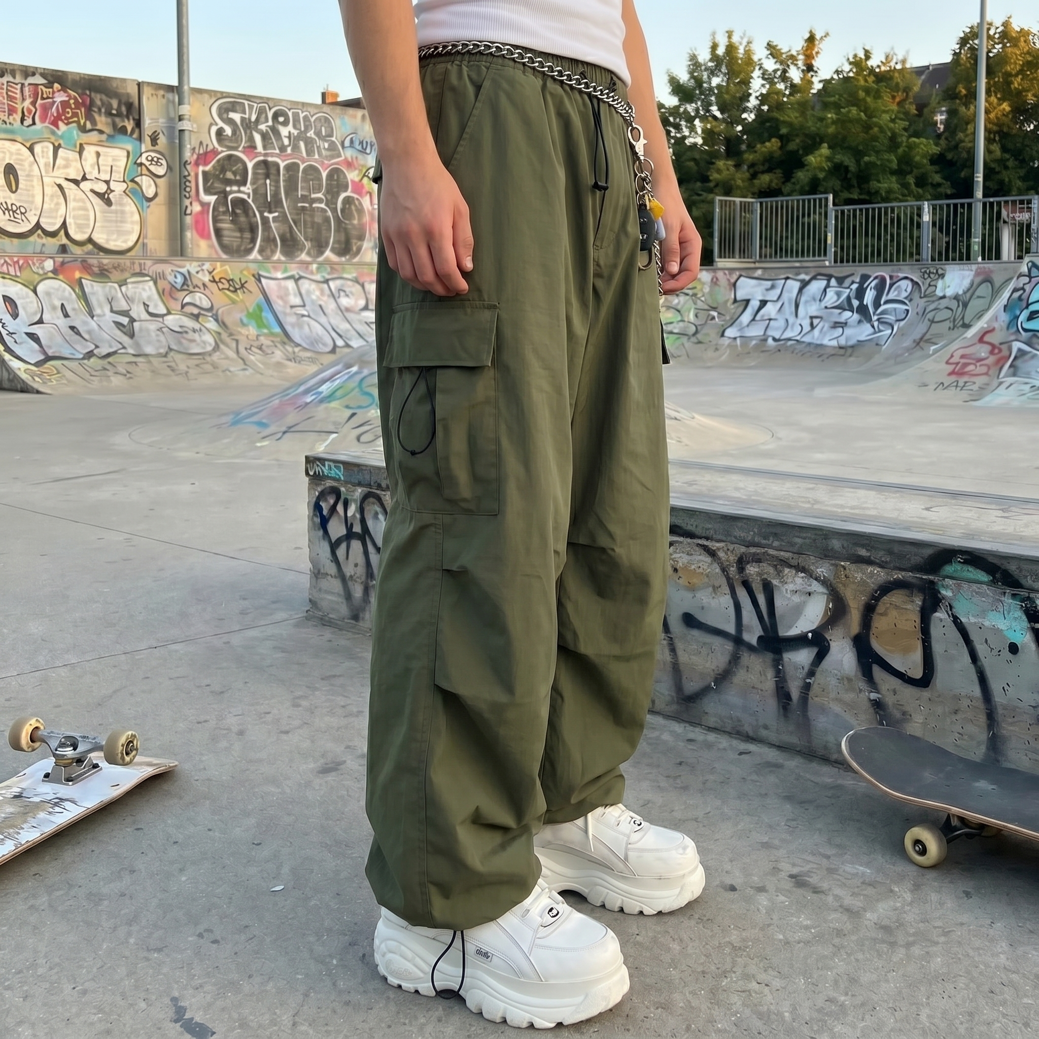 Y2K Summer Pants for Men
