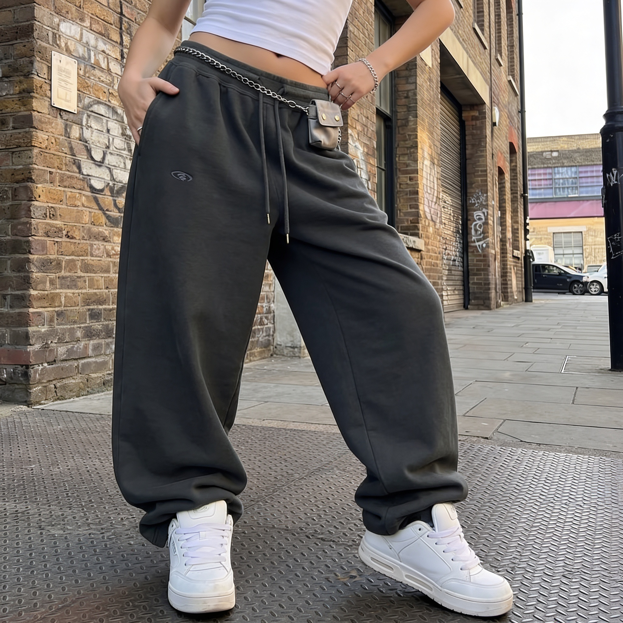 Y2K Oversized Casual Sweatpants