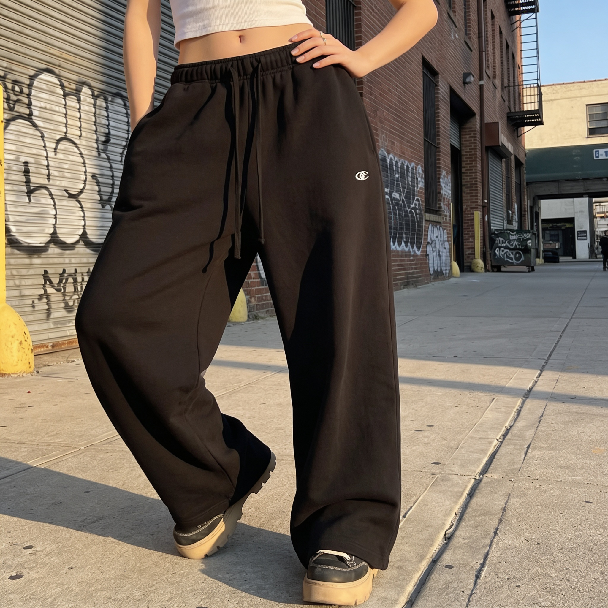 Y2K Oversized Casual Sweatpants