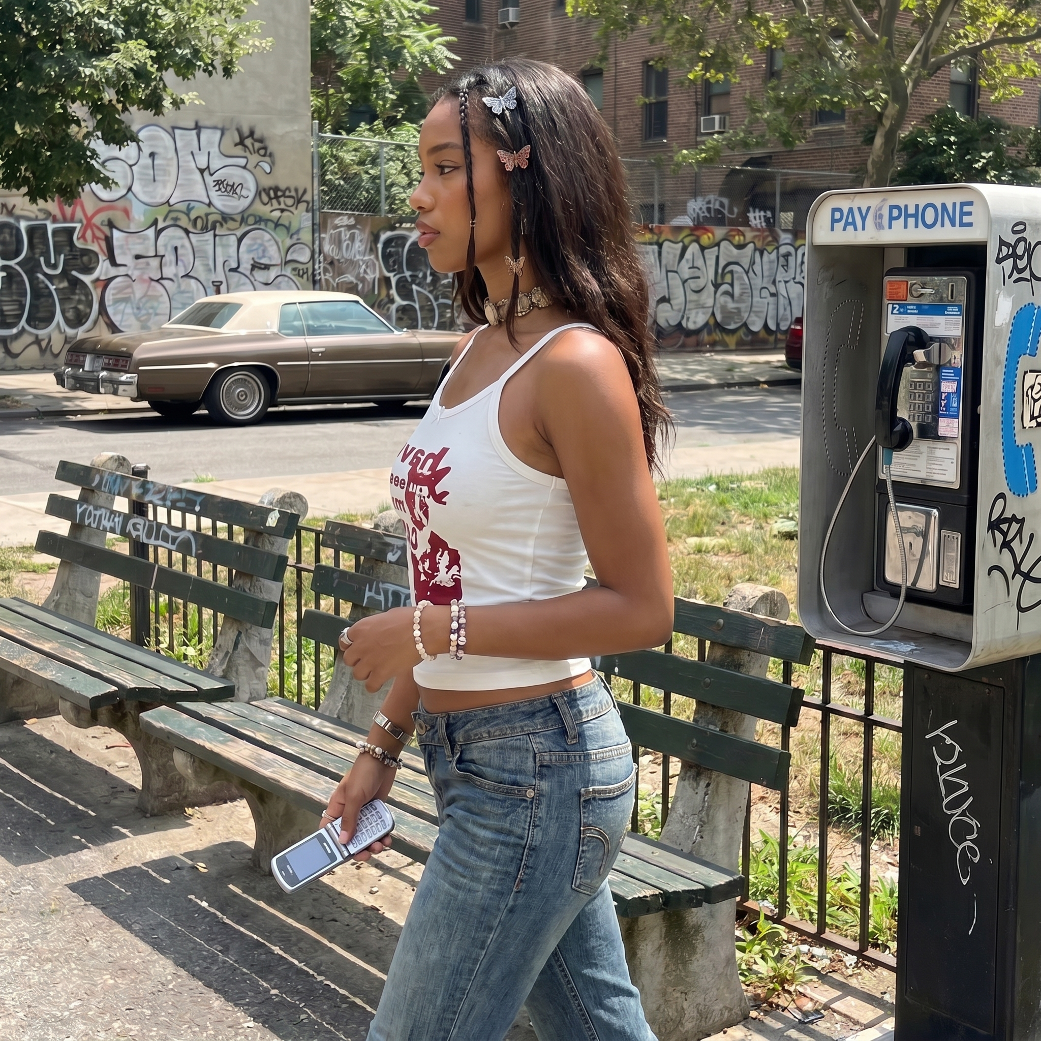 Y2k Vintage Sleeveless Tank Top