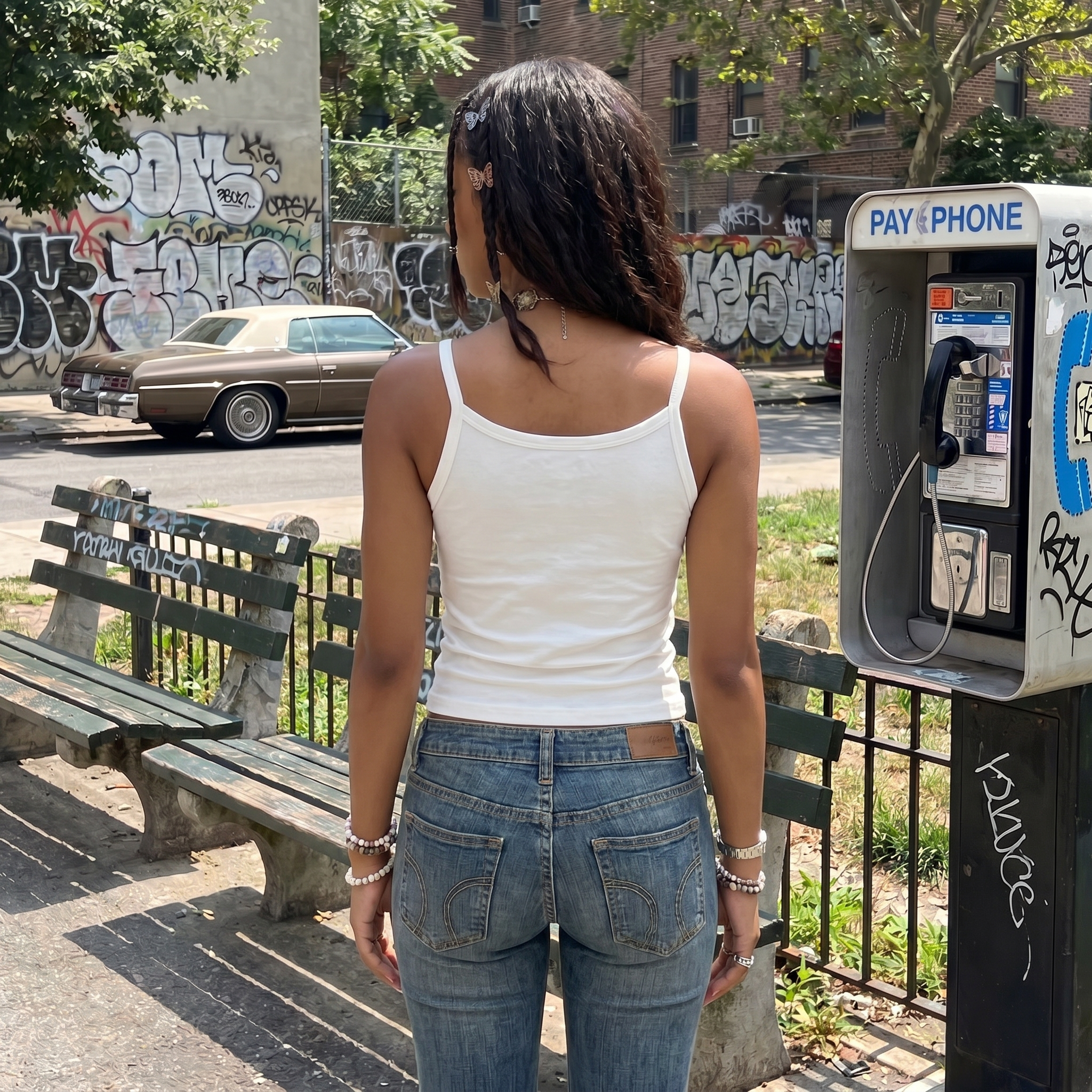 Y2k Vintage Sleeveless Tank Top