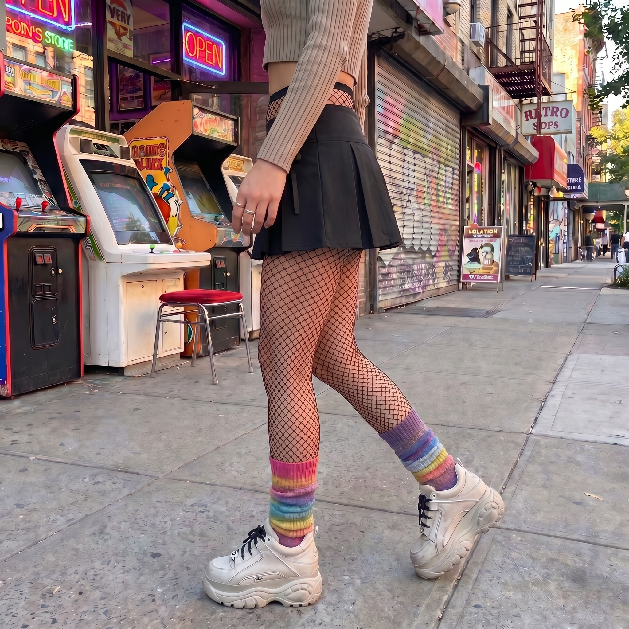 Low Rise Y2K Short Skirt