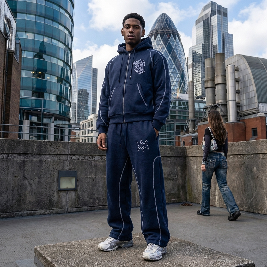 Oversized Y2K Tracksuit Set