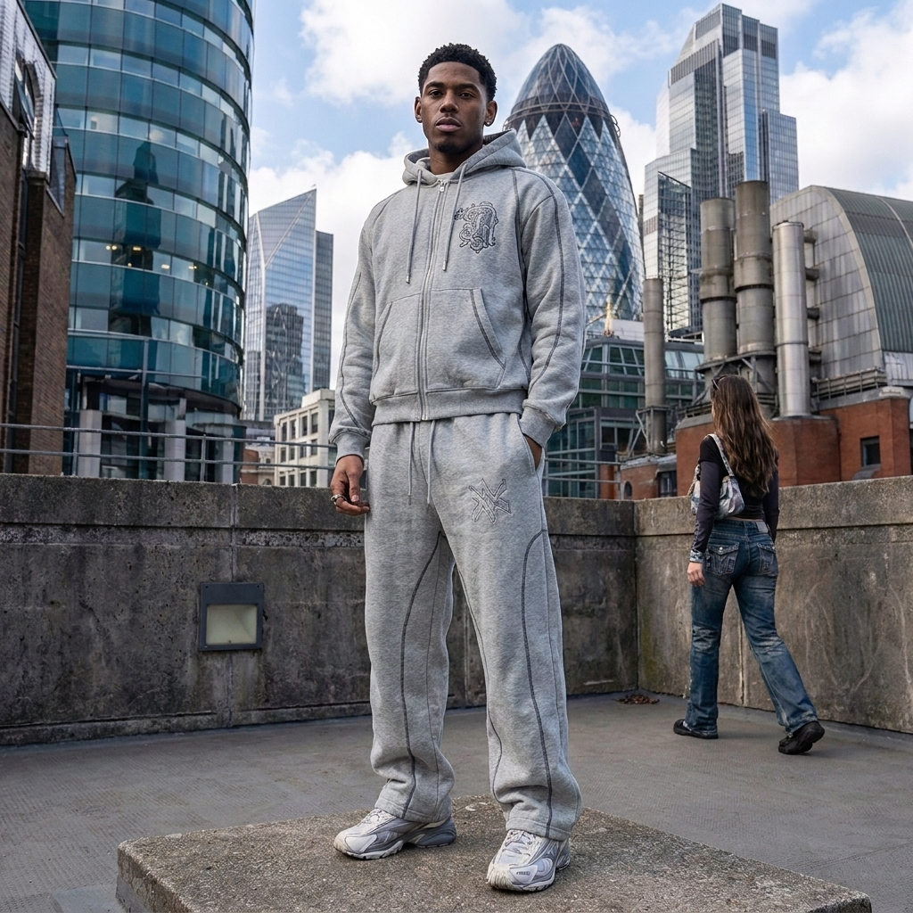 Oversized Y2K Tracksuit Set