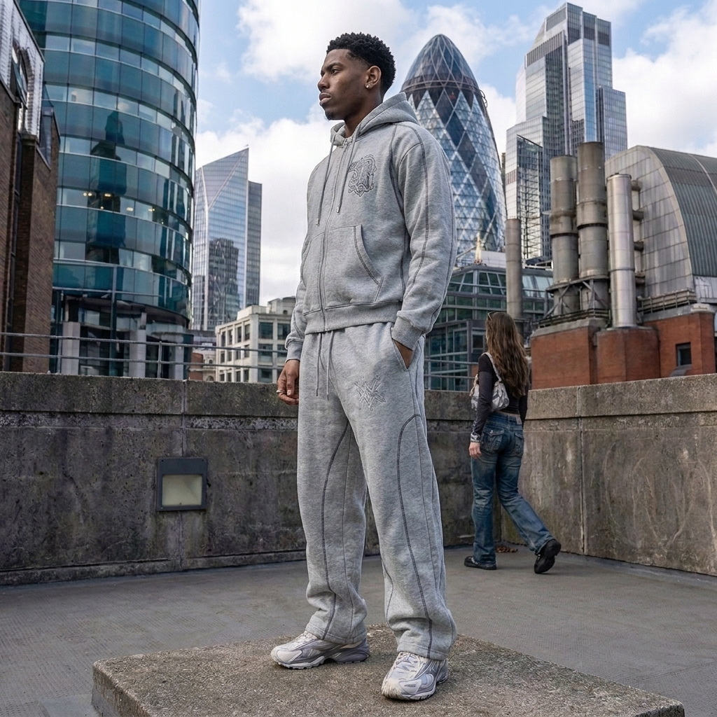 Oversized Y2K Tracksuit Set