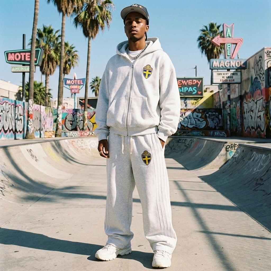 Casual Y2K Tracksuit Set