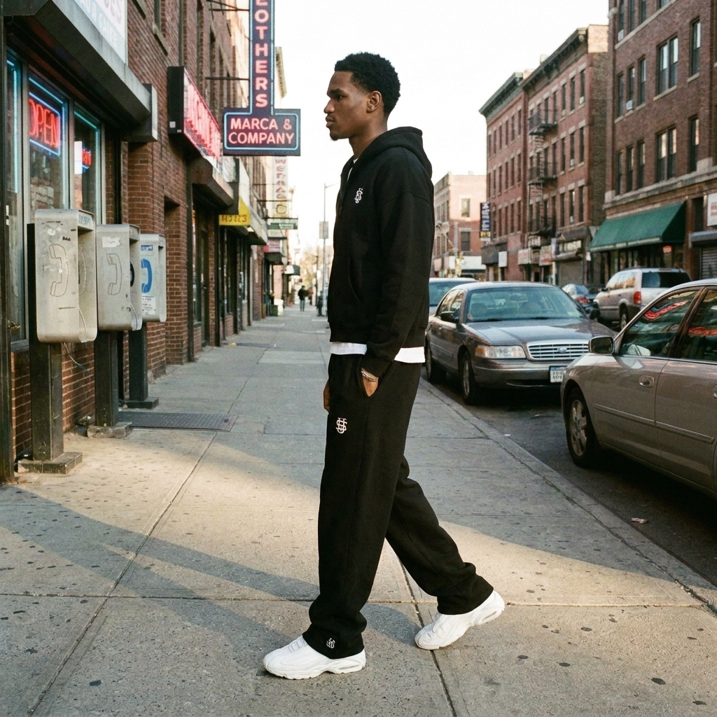 Men's Hip-Hop Oversized Tracksuit