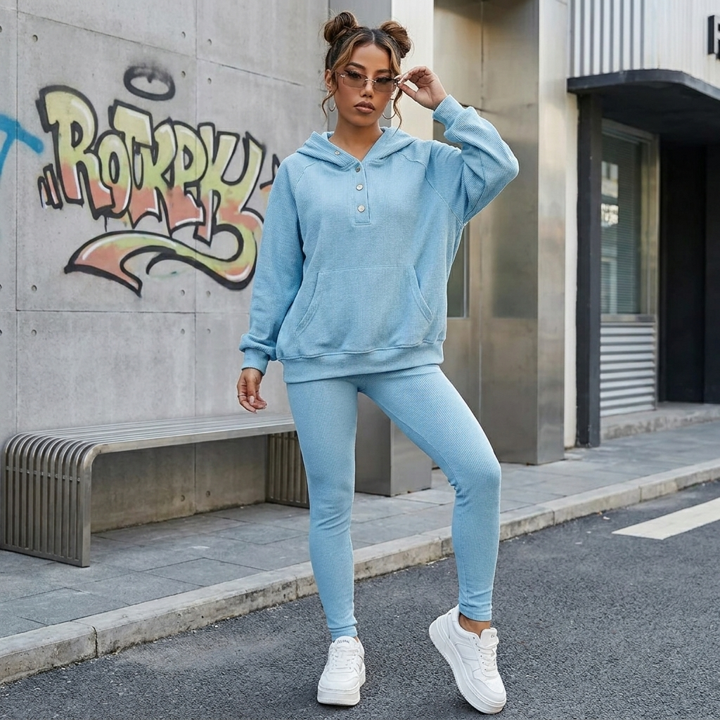 Cozy Y2K Tracksuit Set