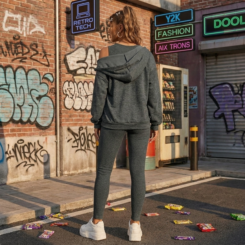 Cozy Y2K Tracksuit Set