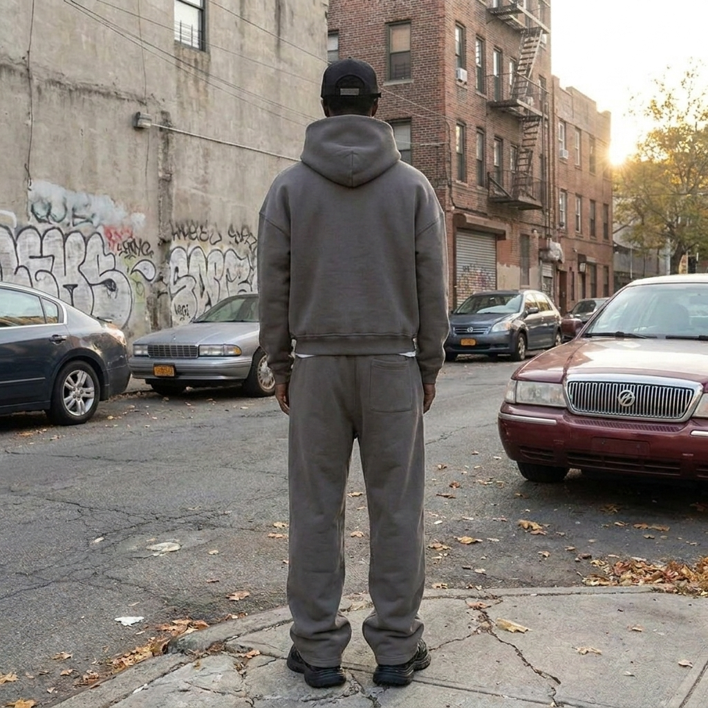 Minimalist Oversized Tracksuit Set