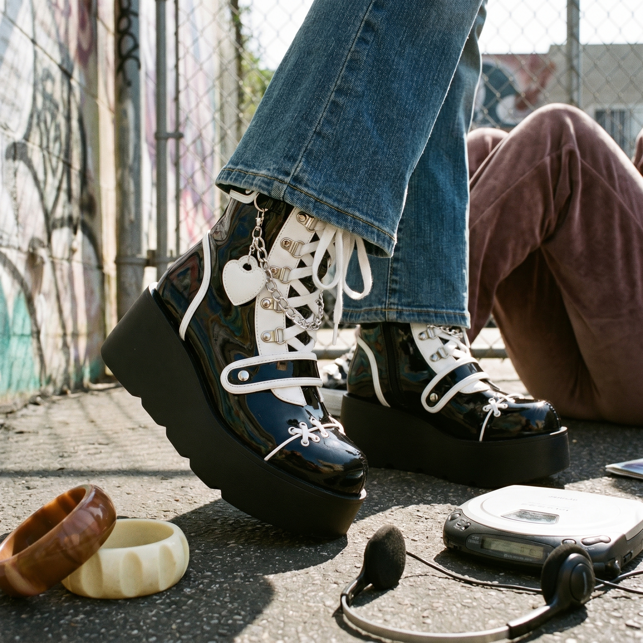 Y2K Thick Soled Boots