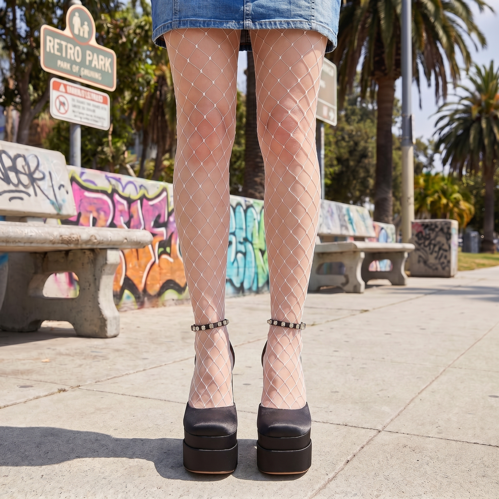 Vintage Style Platform Heels