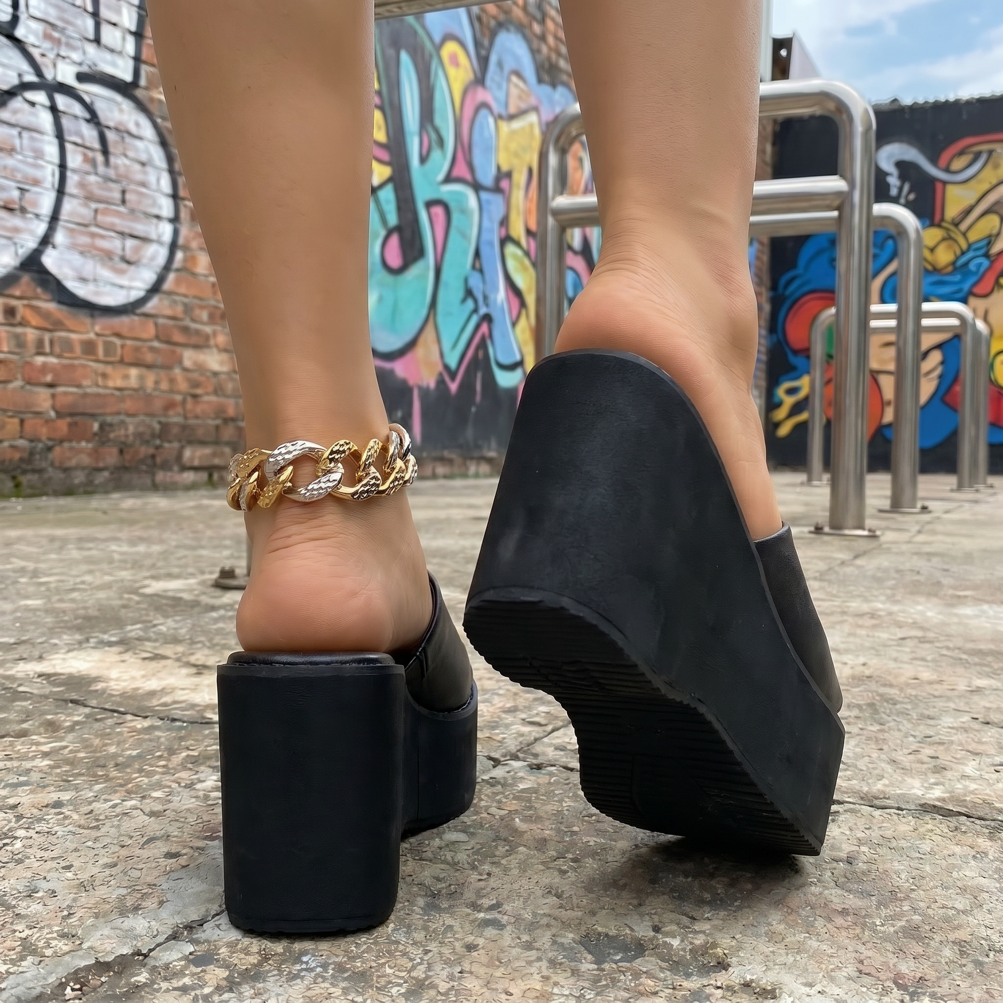 Chunky Y2K Heels