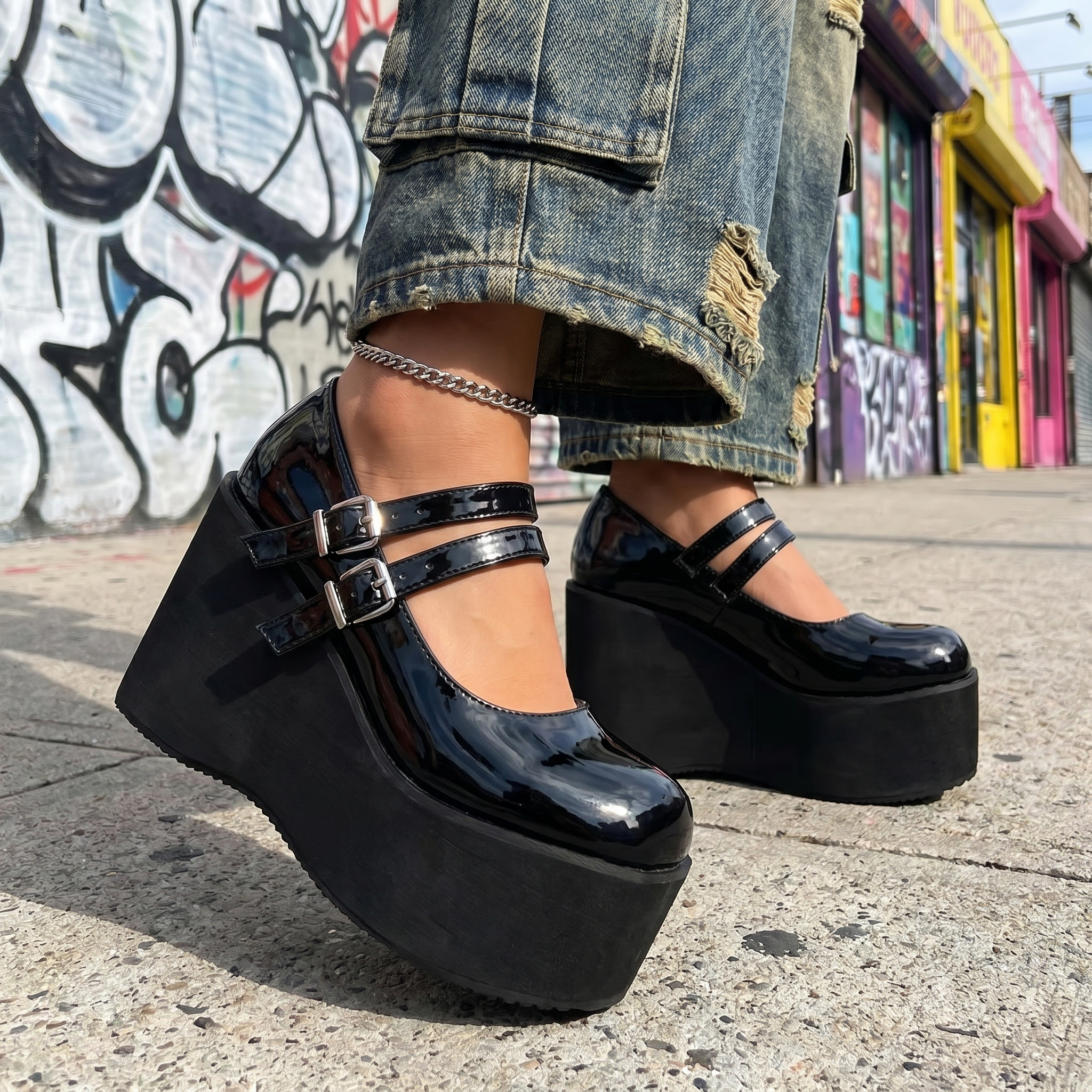 Cute Y2K Mary Janes Pumps
