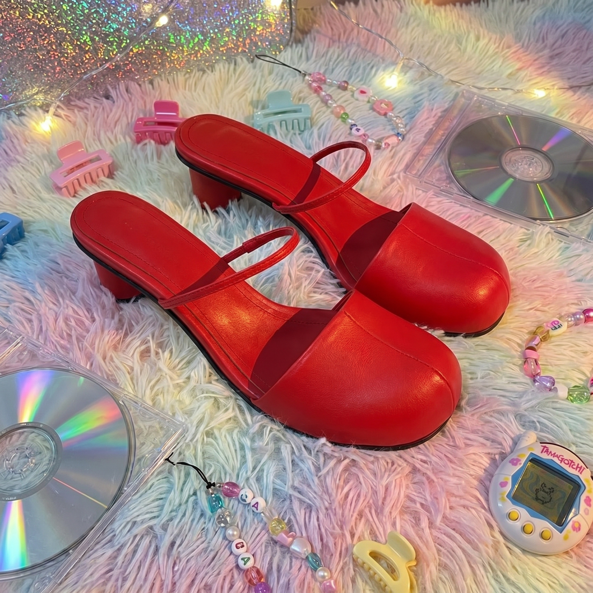 Y2K Slip-On Heels