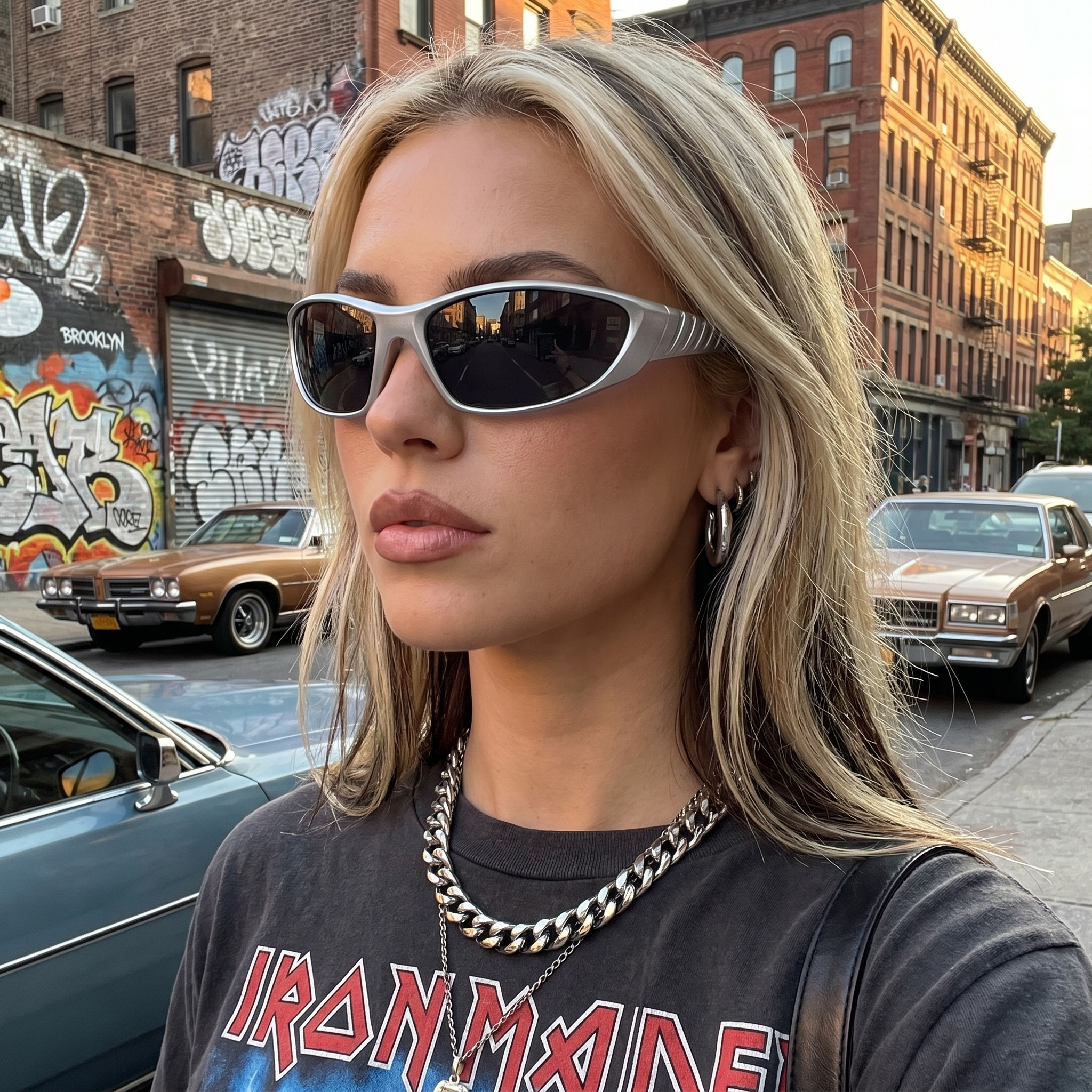 Y2K Wraparound Sunglasses