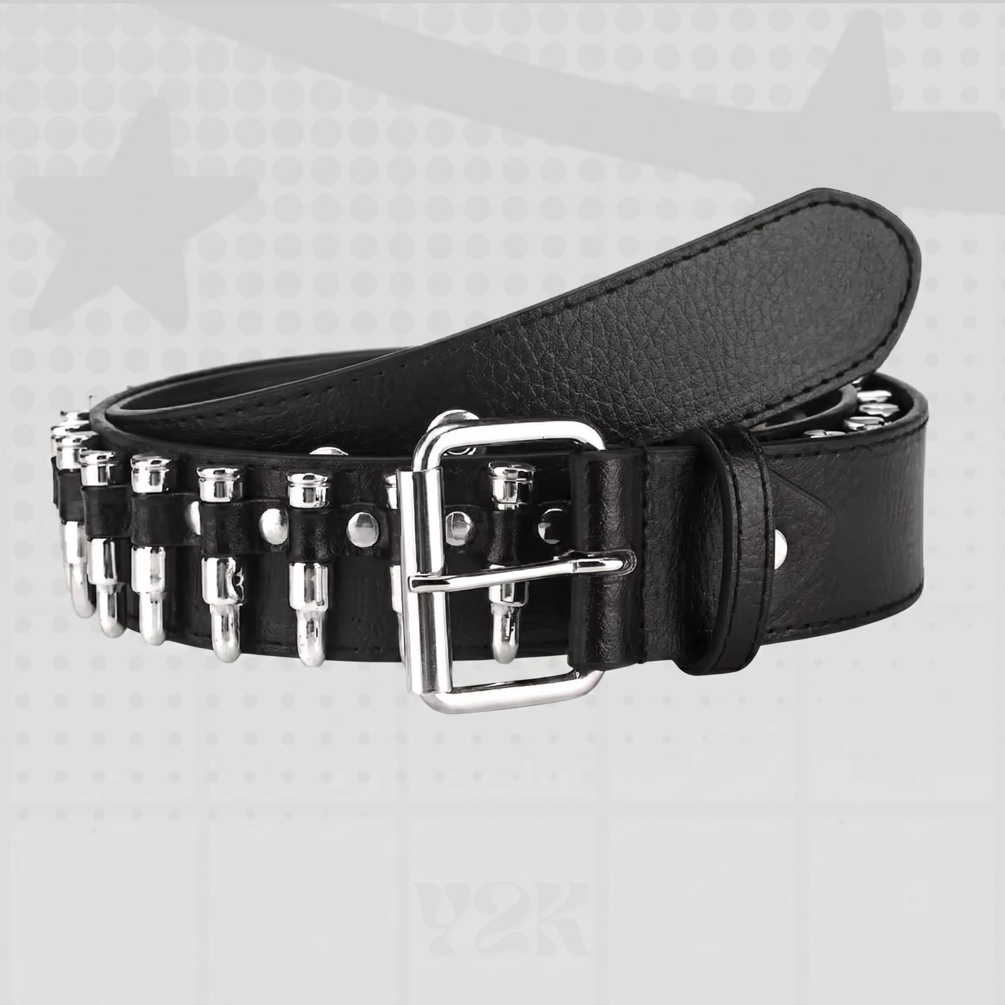 Leather Y2K Belt