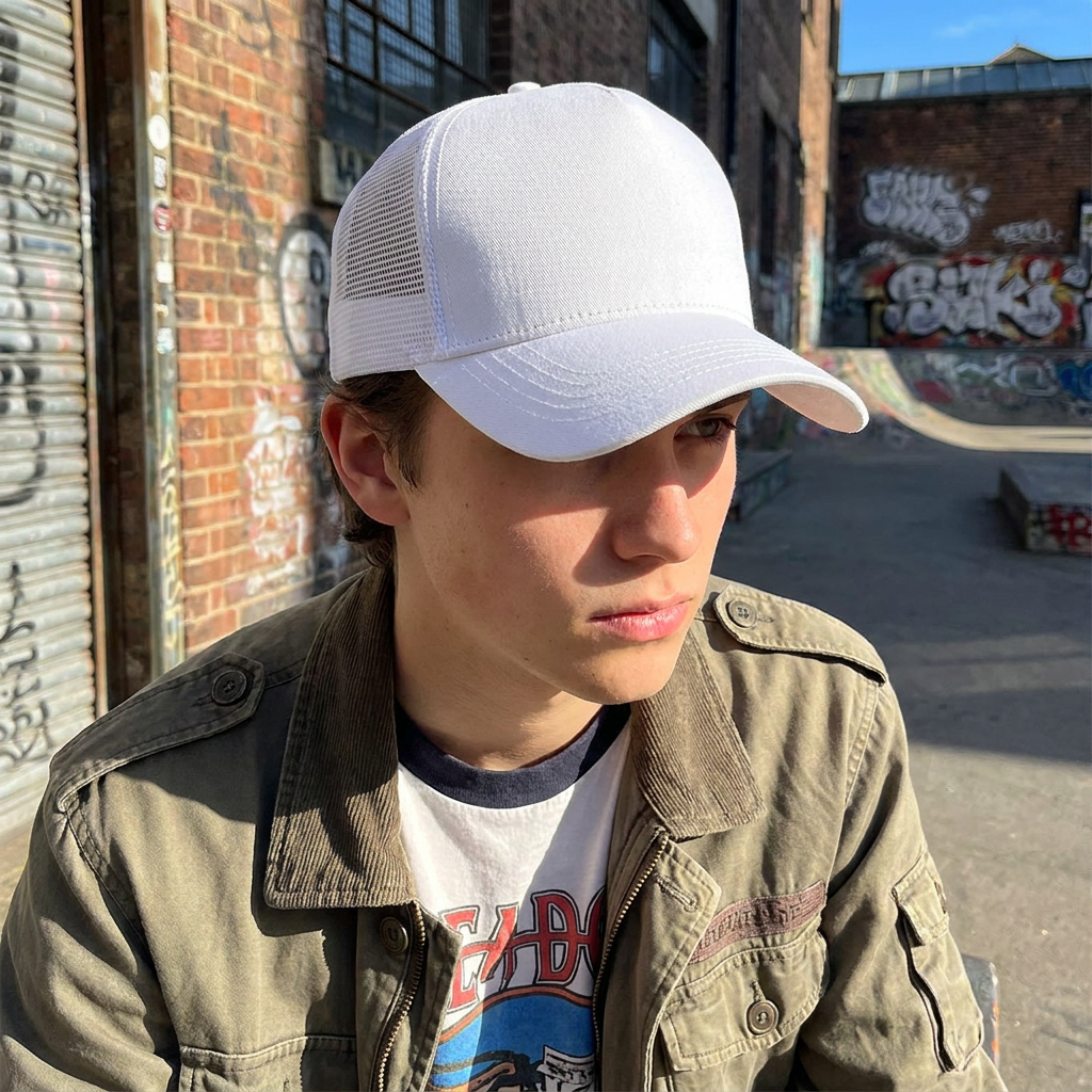 Solid Colour Y2K Cap