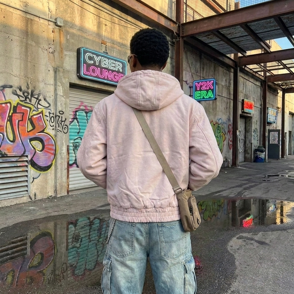 Y2K Embroidered Hoodie